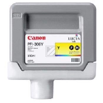 CANON Tintenpatrone yellow PFI306Y iPF 8300 330ml CANON Tintenpatrone yellow PFI306Y iPF 8300 330ml