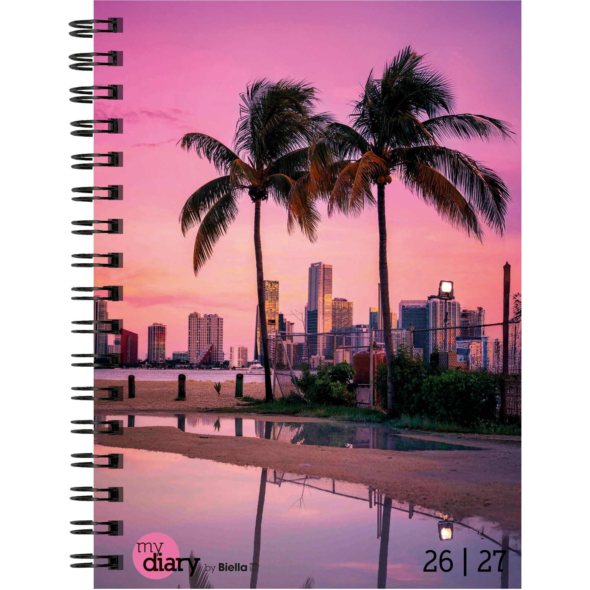 BIELLA Schüleragenda Miami 26/27 806517870027U 1W/2S 12x16.5cm