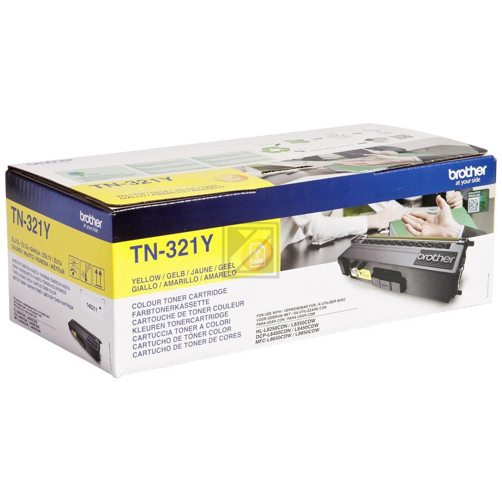 BROTHER Toner yellow TN-321Y DCP-L8400CDN 1500 Seiten BROTHER Toner yellow TN-321Y DCP-L8400CDN 1500 Seiten