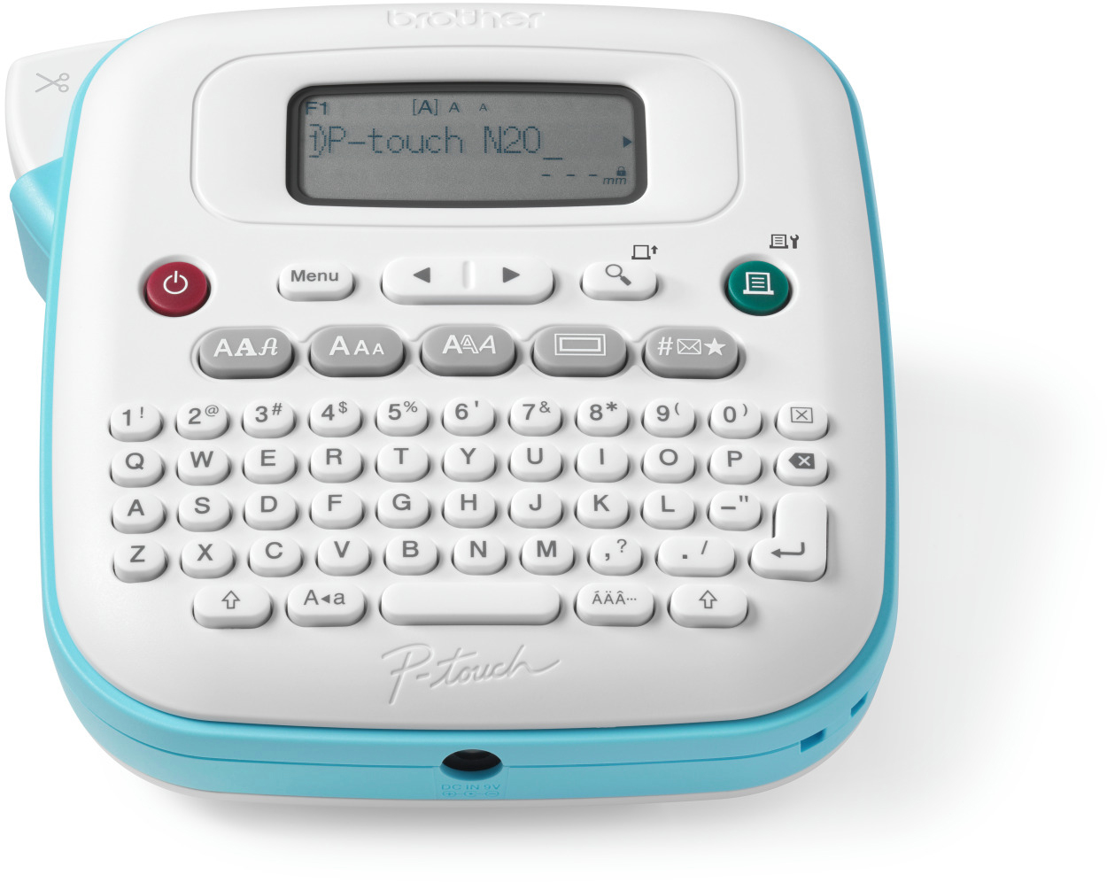 PTOUCH Beschriftungsgerät PT-N20 weiss/blau