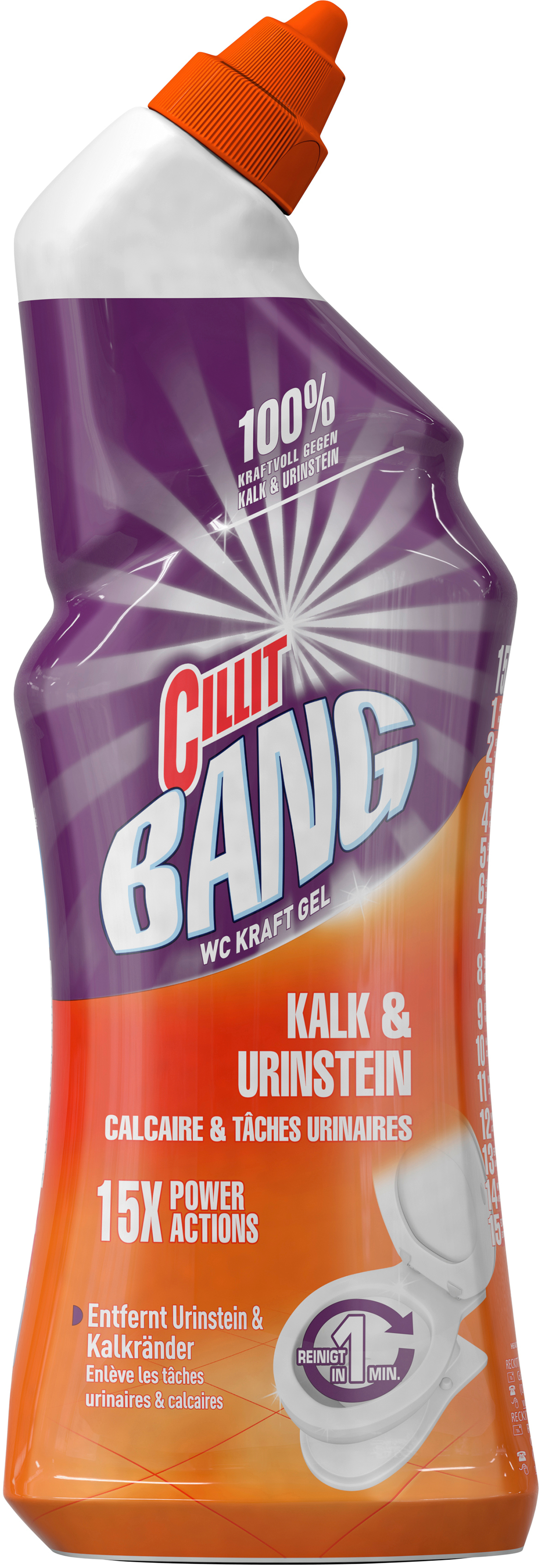 CILLIT BANG WC Power Gel 750ml 3277526 Kalk & Schmutz