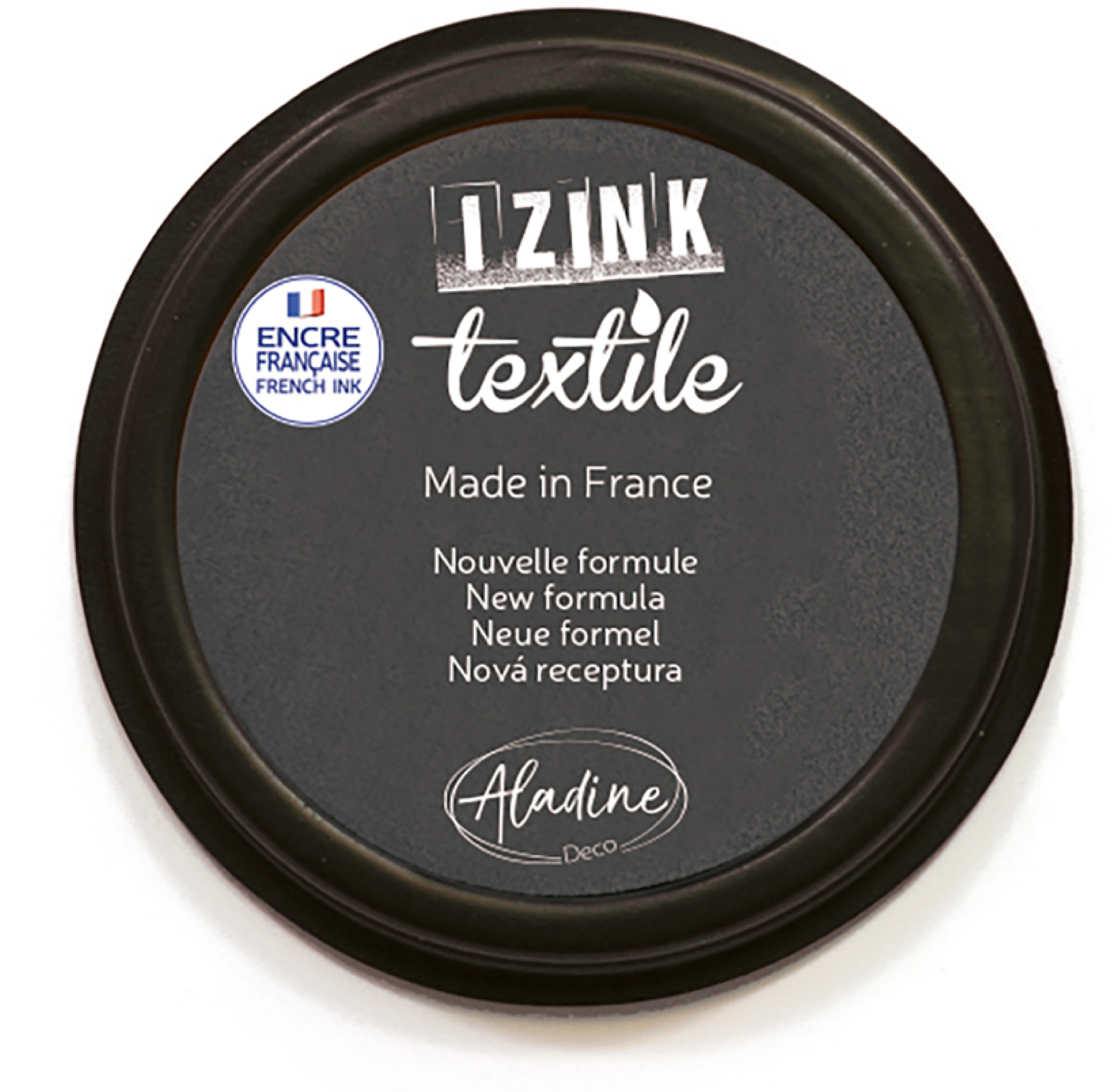 ALADINE Textilstempelkissen IZINK 19023 grau