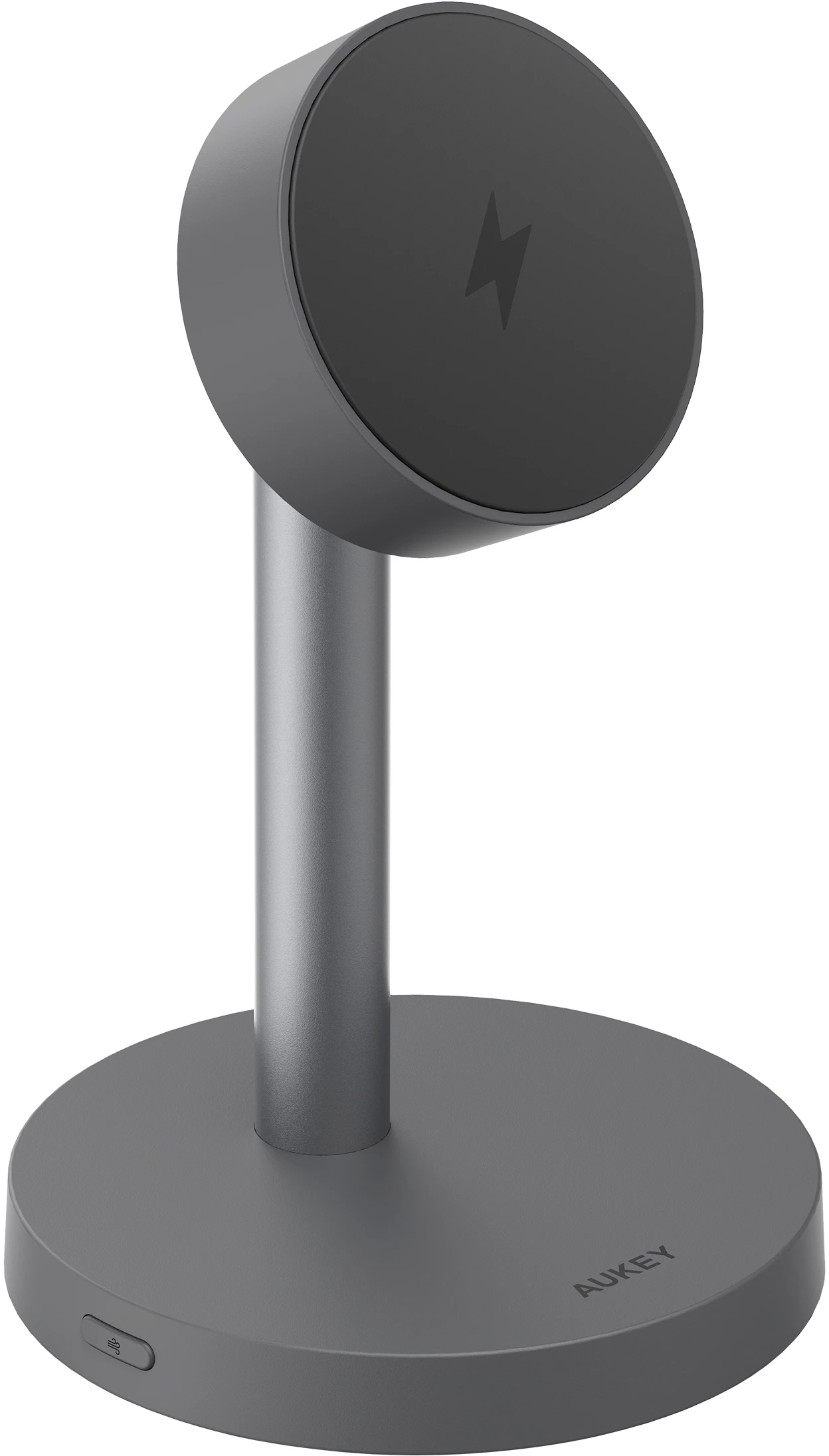 AUKEY Magnetic Wireless Charger LC-MC111 DG Stand 25W Qi2.2,Dark Grey