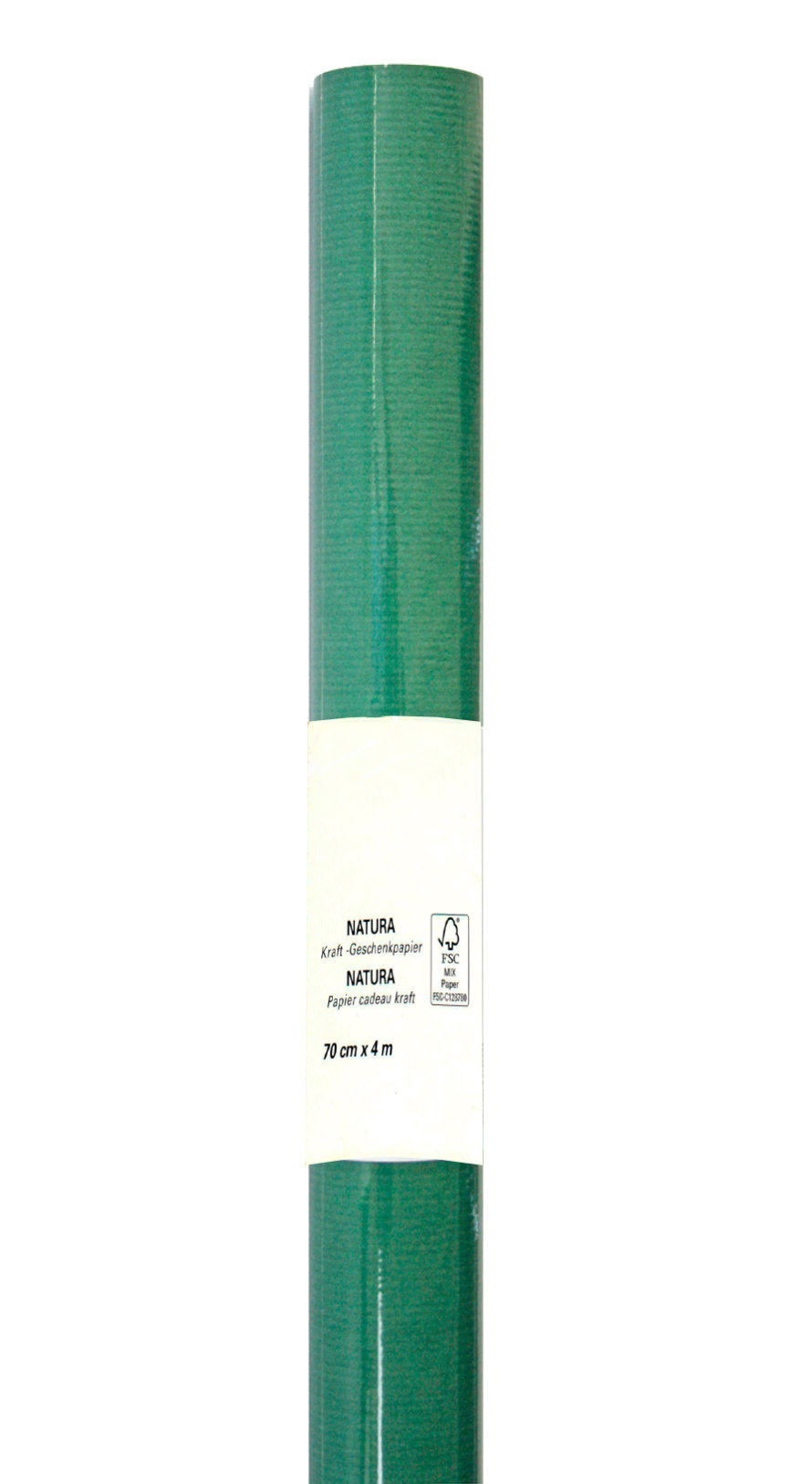 NEUTRAL Kraft-Geschenkpapier 445007 70cmx4m grün