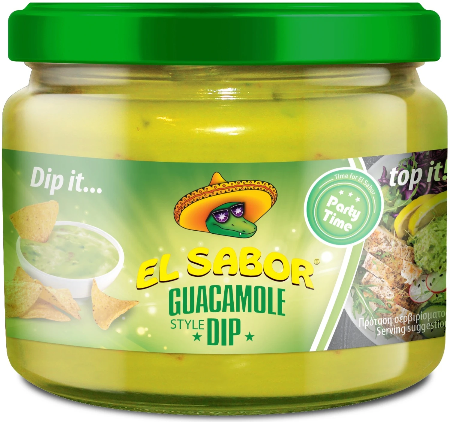 EL SABOR Guacamole style Dip ES423 300g