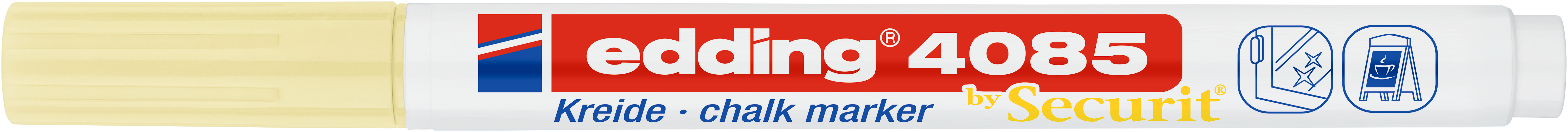 EDDING Chalk Marker 4085 1-2mm 4085-135 pastellgelb