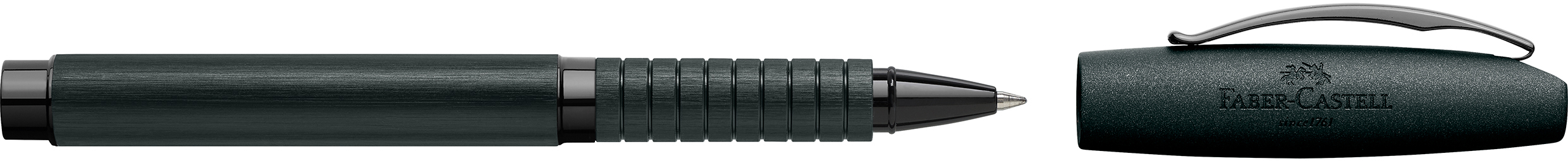 FABER-CASTELL Tintenroller Essentio B 148437 schwarz