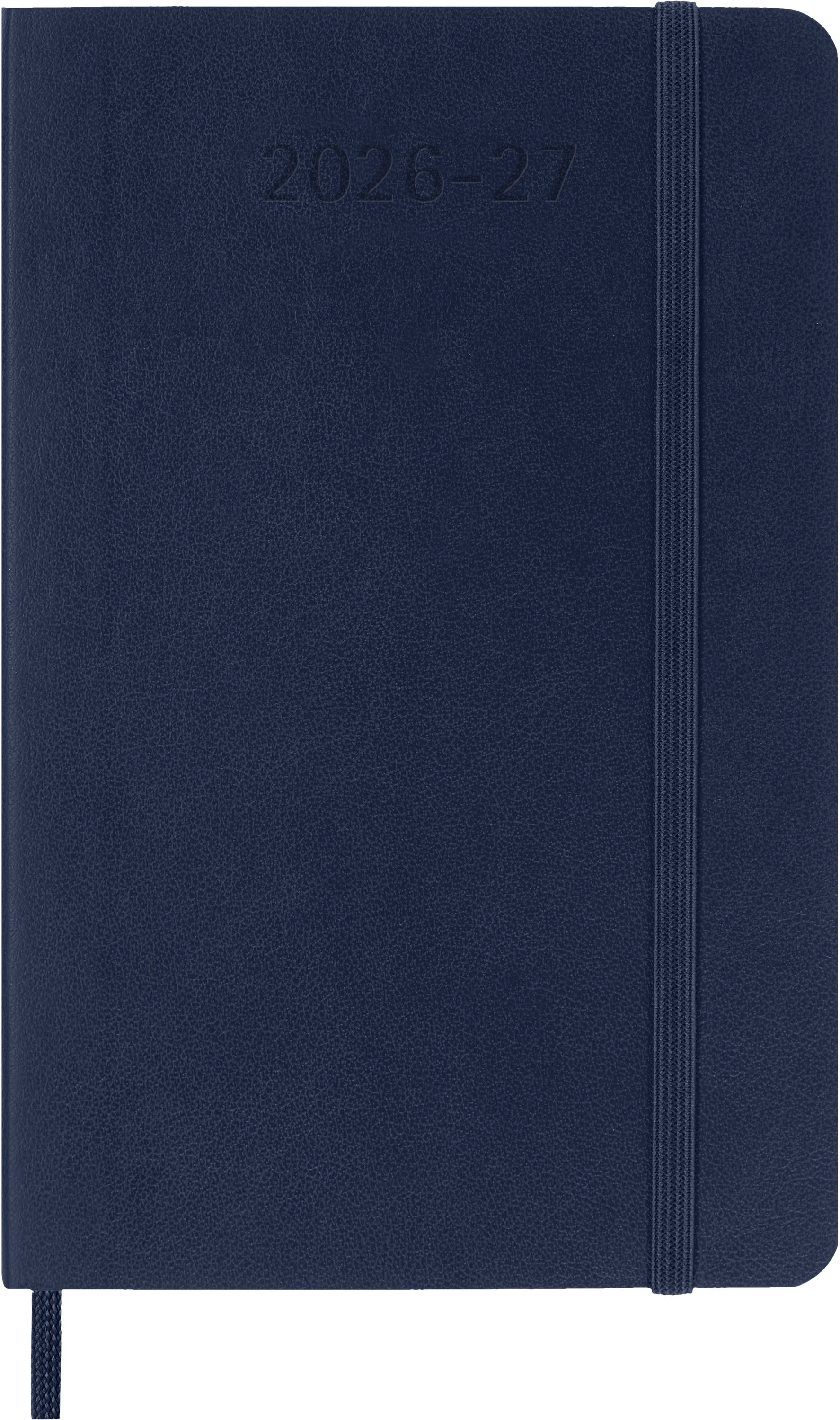 MOLESKINE Wochen-Notizkalender 26/27 DSB2018WN2Y27 18M liniert SC saphir 9x14cm
