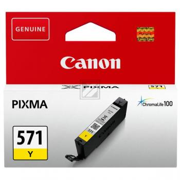 CANON Tintenpatrone yellow CLI-571Y PIXMA MG5750 7ml