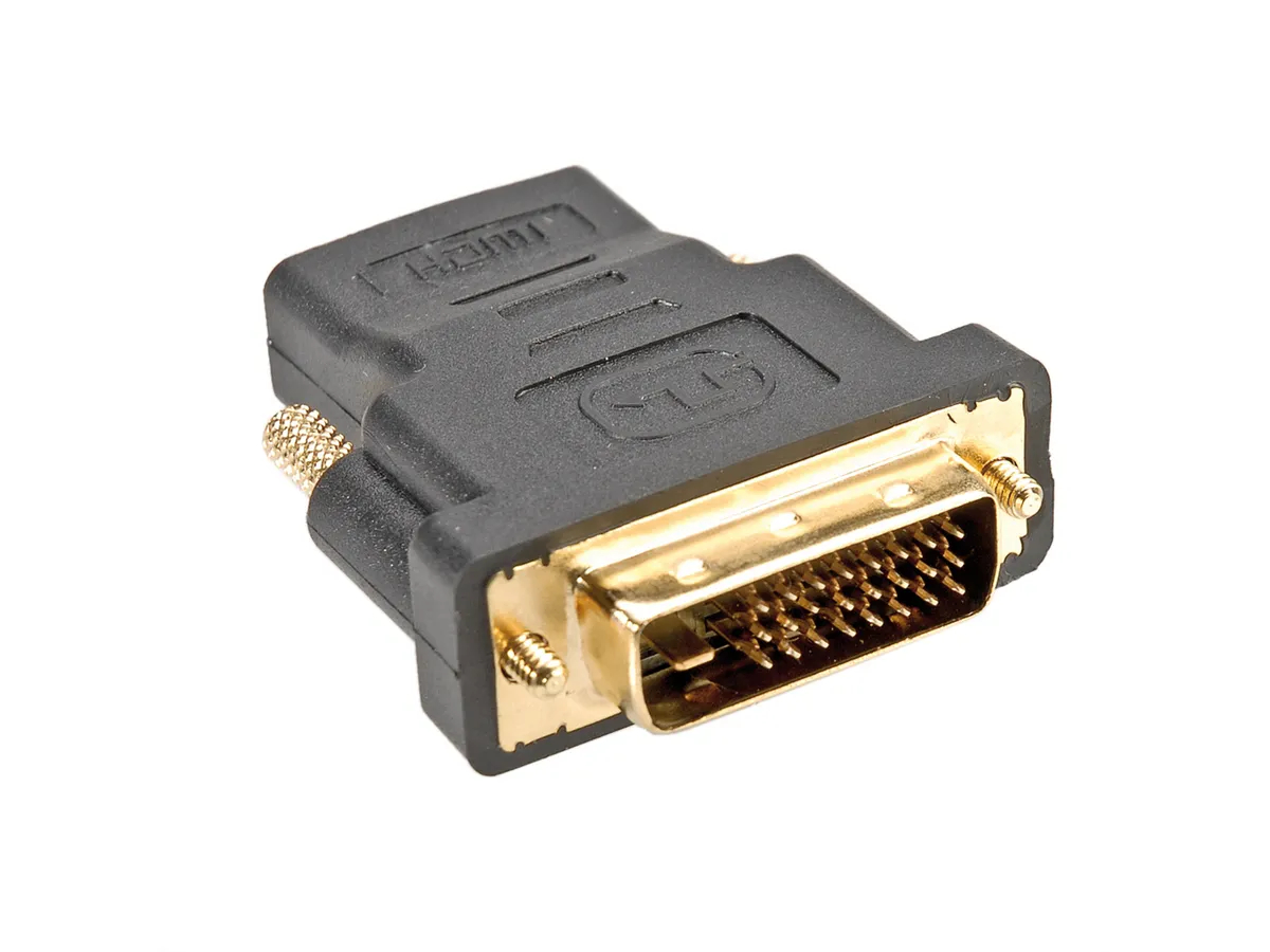 ROLINE DVI-D (24+1) - HDMI Adapter 12.03.3116 Black, ST/BU, 1080p