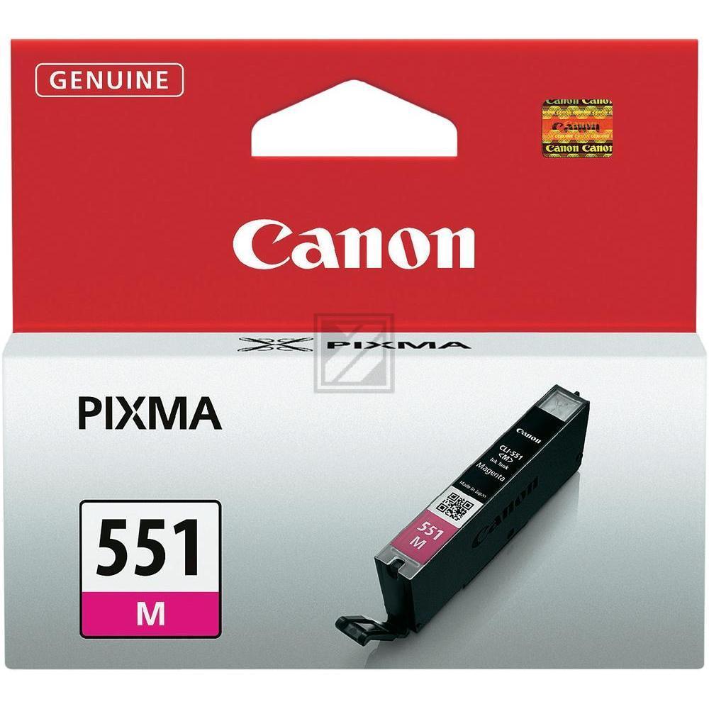 CANON Tintenpatrone magenta CLI-551M PIXMA MG5450 7ml