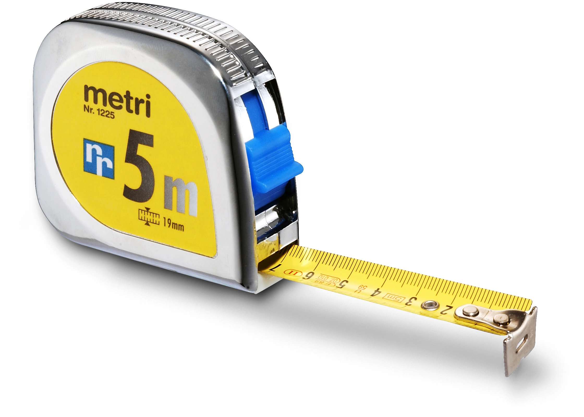 RIEFFEL SWITZERLAND Rollmeter 5m A22005 chrom