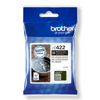BROTHER Tintenpatrone schwarz LC-422BK MFC-J5340 550 Seiten BROTHER Tintenpatrone schwarz LC-422BK MFC-J5340 550 Seiten