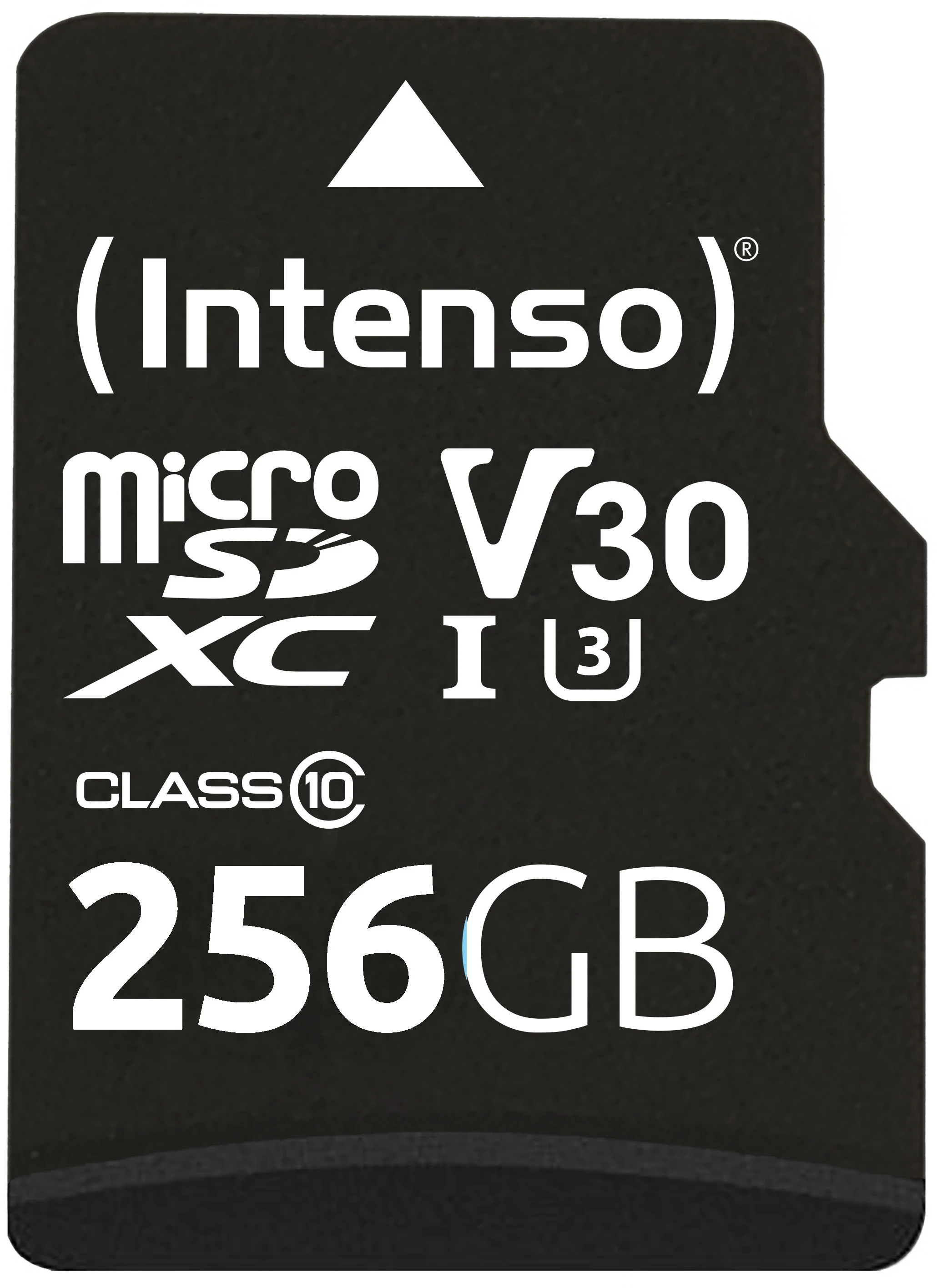 INTENSO Micro SDXC Card PRO 256GB 3433492 with adapter, UHS-I
