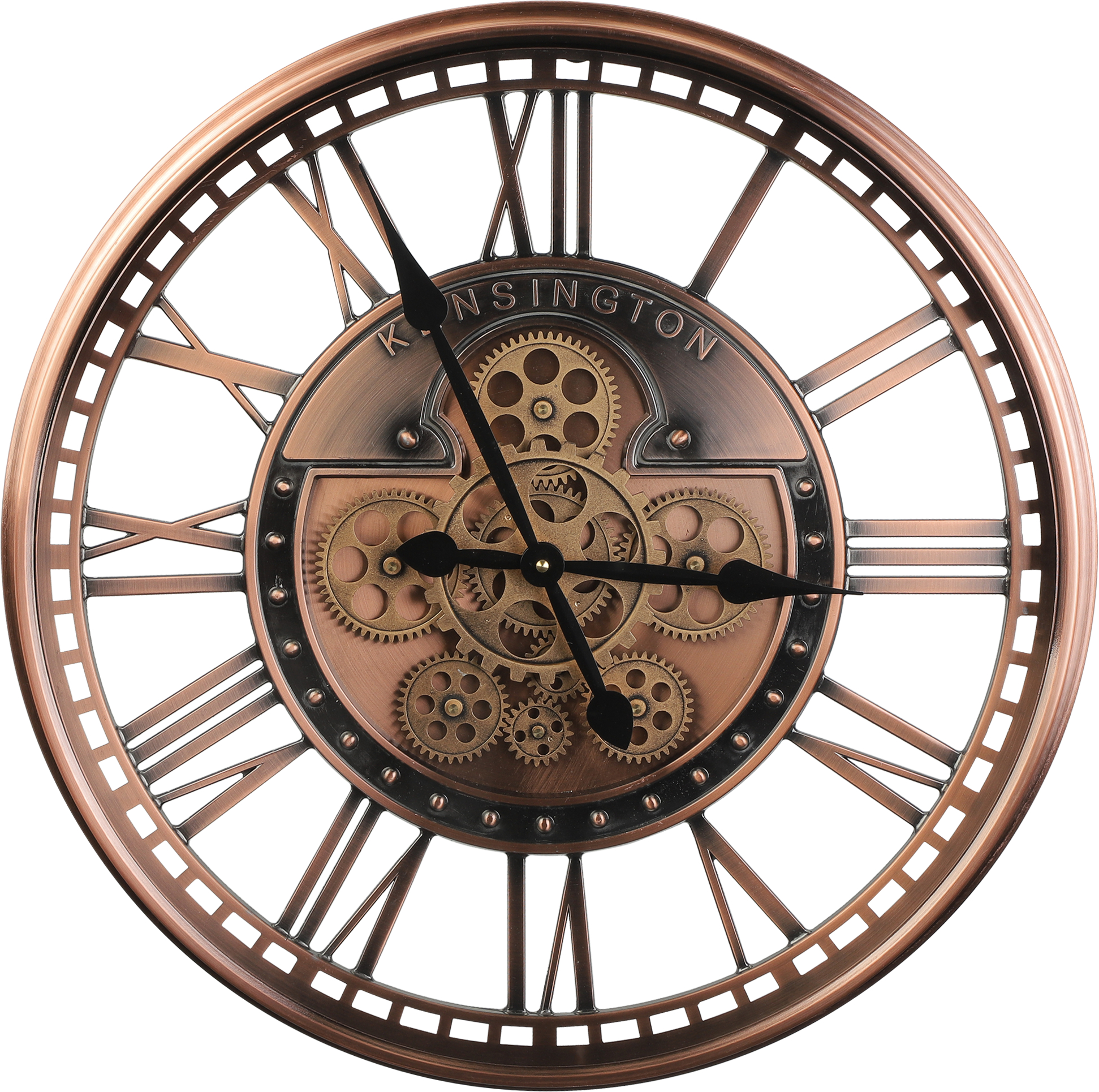 EGLO Wanduhr Kenema 54cm 425519 Kupfer